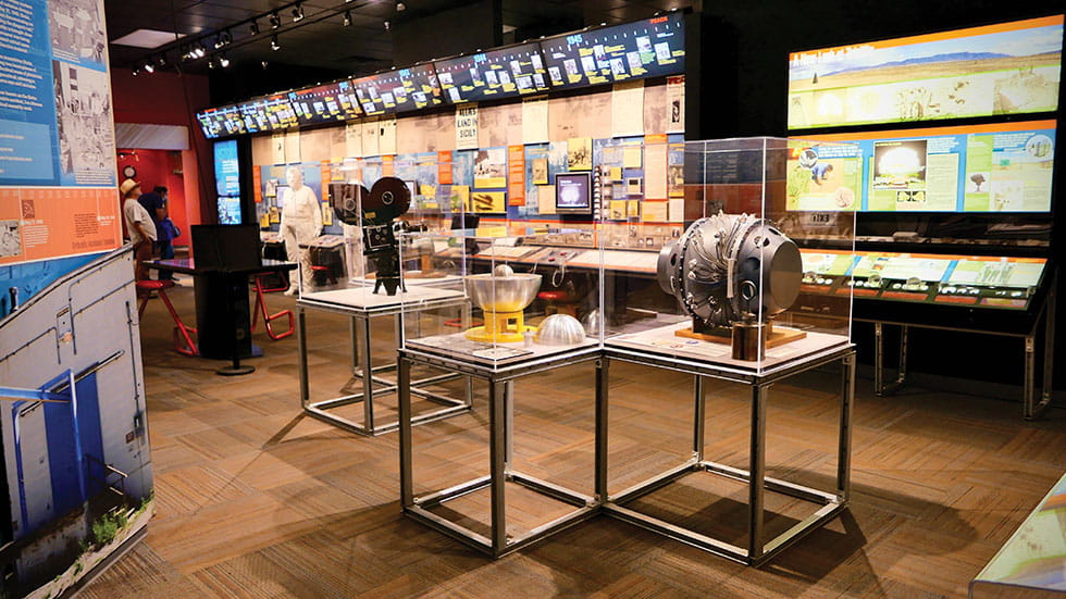 Bradbury Science Museum displays artifacts from WWII