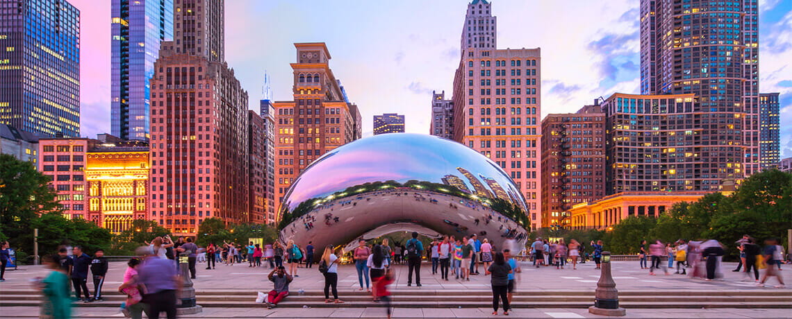 Cloud Gate also Called "The Bean" Photo by Gian Lorenzo Ferretti Photography