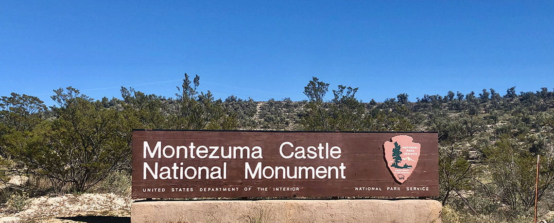 WDWP Montezuma Castle National Monument signage Photo by Larissa Milne
