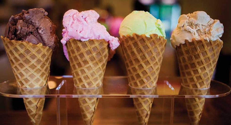 Roxy’s Ice Cream Social has four locations in Oklahoma. Courtesy of Roxy’s Ice Cream Social