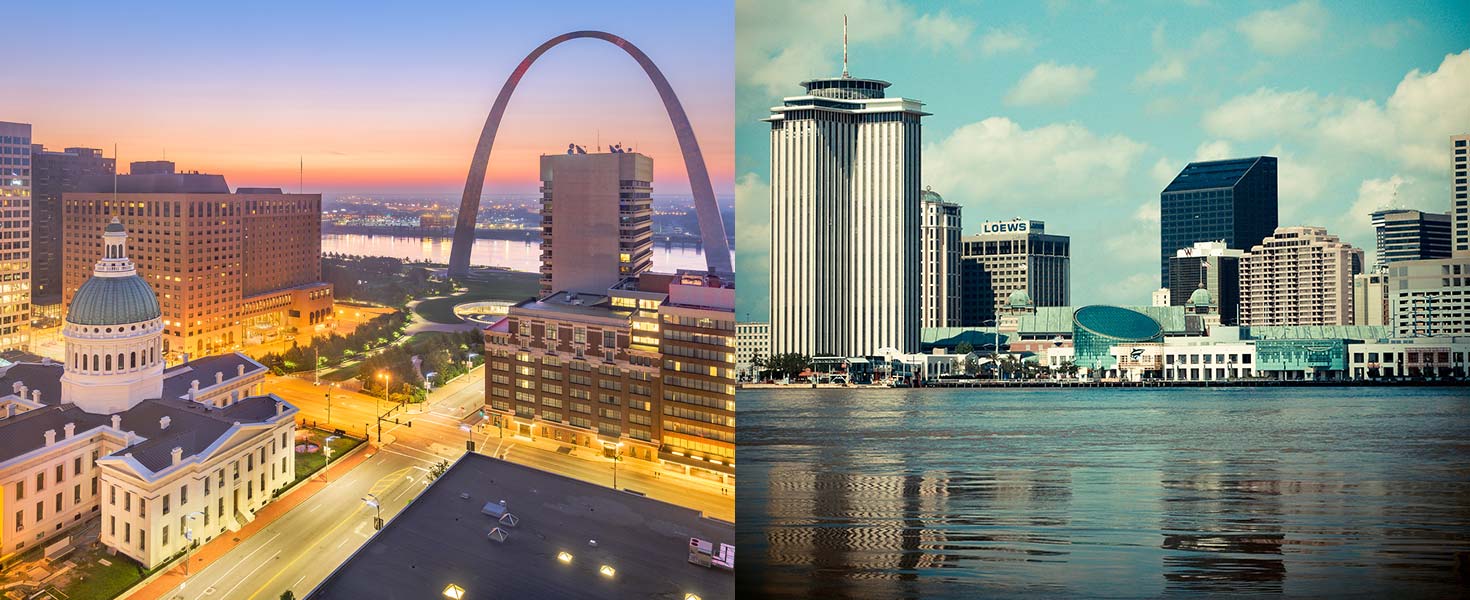 Two of a Kind: St. Louis and New Orleans | AAA