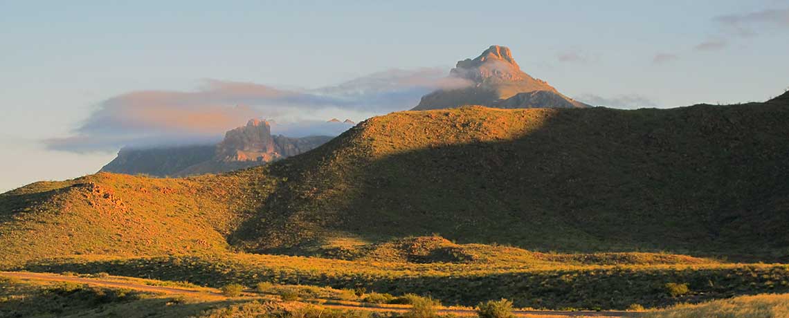Afternoon Light Across the Chisos Mountains NPS Photo Cookie Ballou