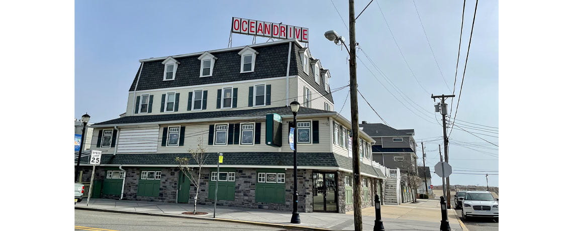 The Ocean Drive Bar & Restaurant in Cape May, New Jersey