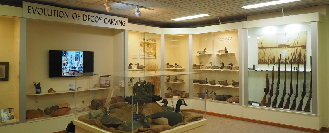 Duck hunting and carving museum in Somerset County, MD
