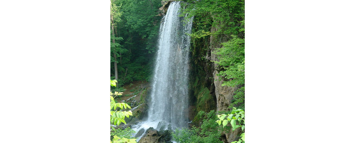 Falling Springs Falls in Virginia