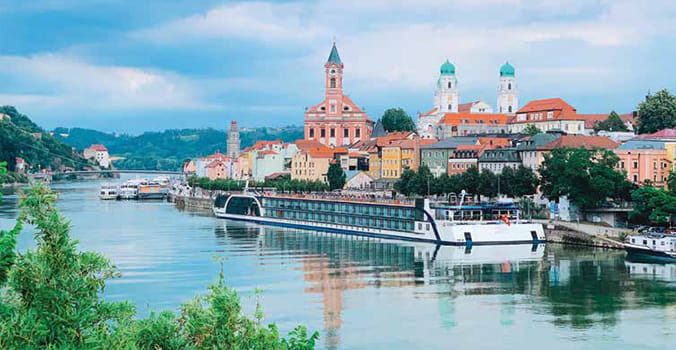 Amawaterway's Magna in Passau Germany