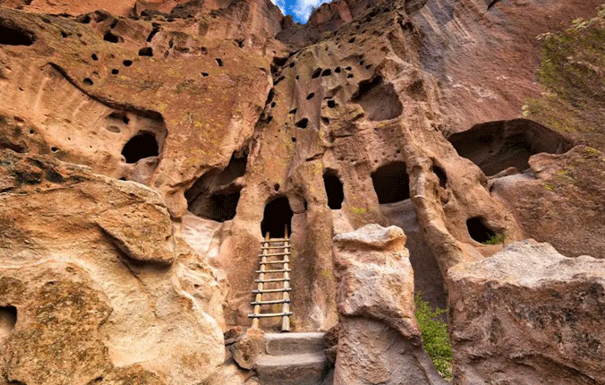 Native American cliff dwellings