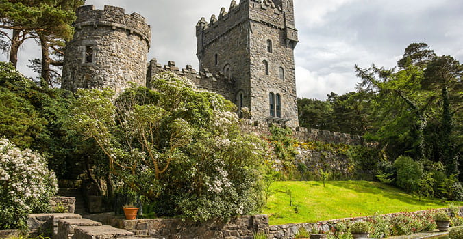 Glenveagh Castle, Donegal in Ireland