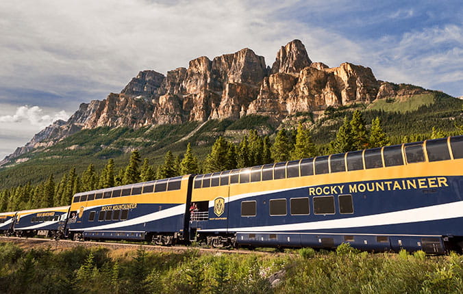 Rocky Mountaineer train