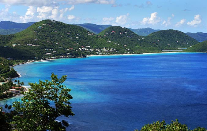 View overlooking Tortola
