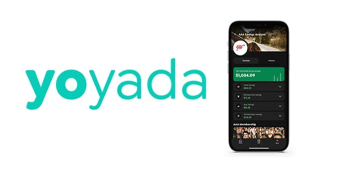 yoyada logo and screenshot of AAA Saving Analyzer