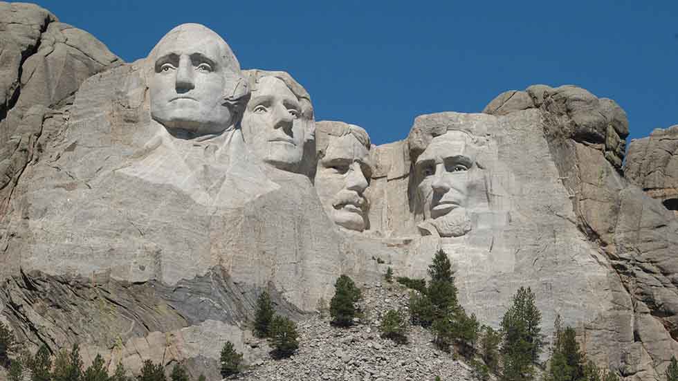 Mount Rushmore Sculpture
