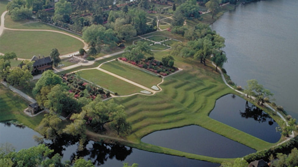 Middleton Place Aerial view