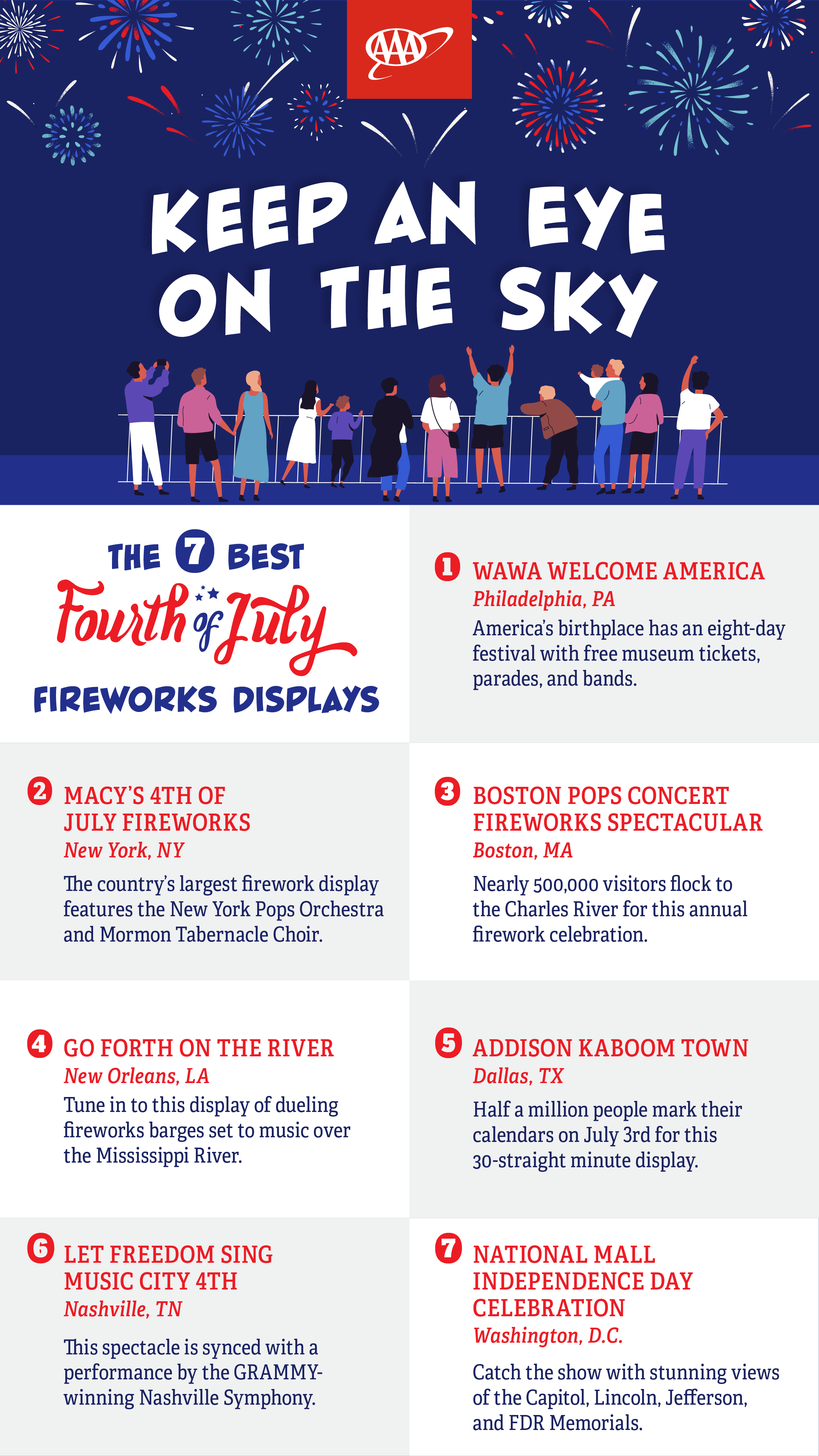 Firework inforgraphic