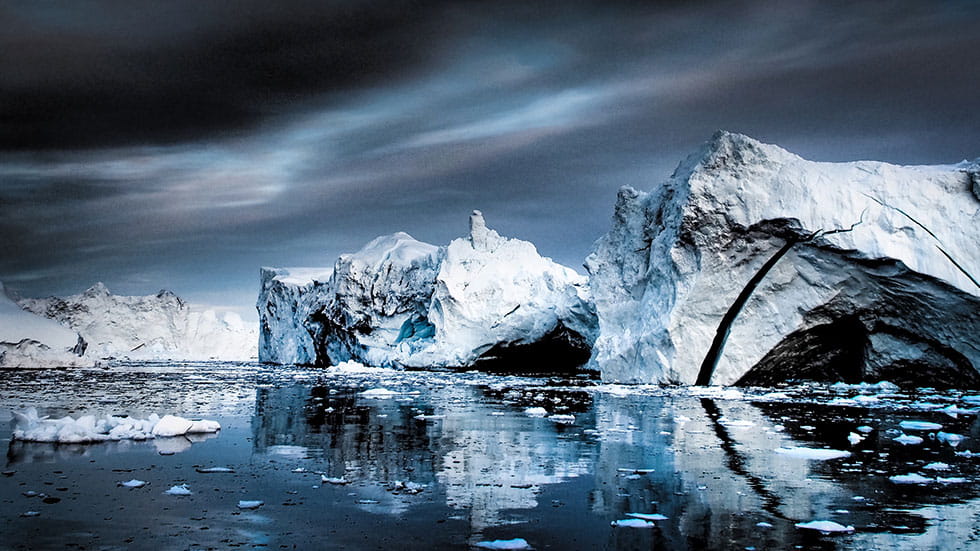 Iceburgs Greenland Jennifer Andresen via Unsplash