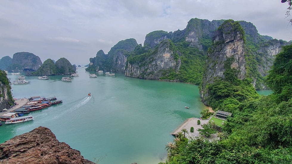 Ha Long Bay Vietnam Martijn Vonk via Unsplash