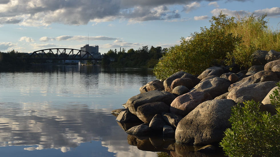 Hartabasca River, Amos, Québec, Canada