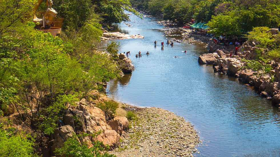 river Guatapur - Valledupar Colombia