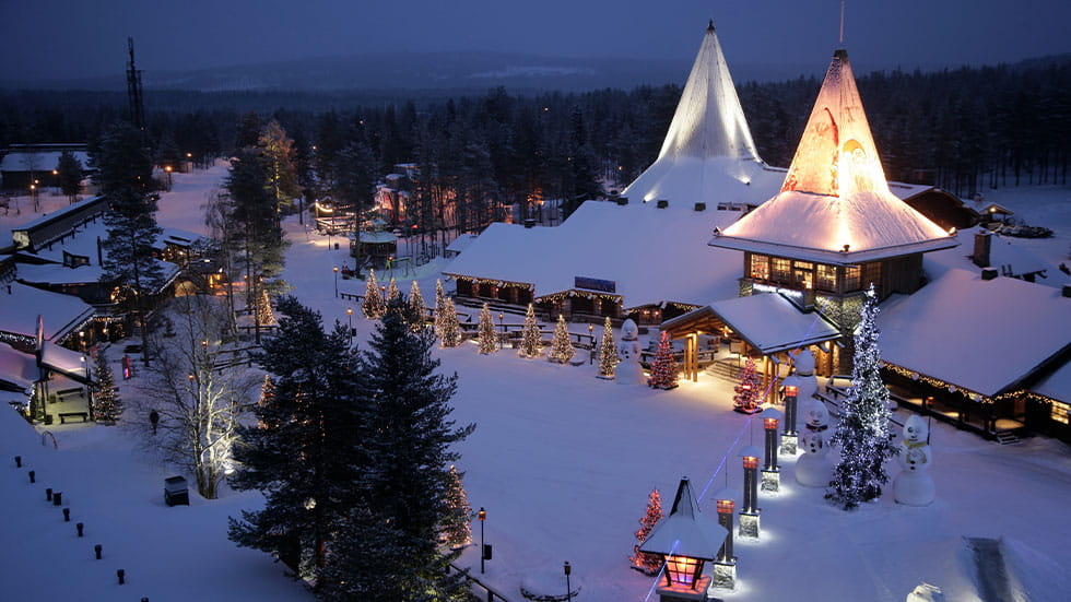 Rovaniemi, Finland, Santa Clause Village, Christmas 