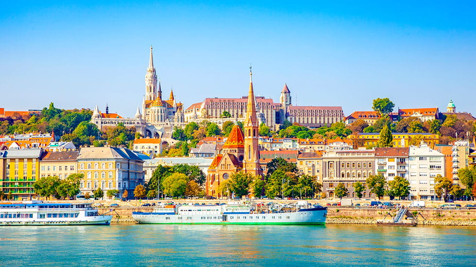 Budapest city skyline and Danube river. Photo courtesy of Credit:arcady_3/iStock.com