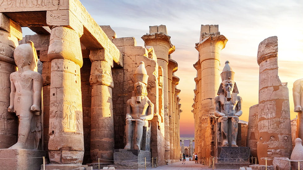 Luxor Temple famous landmark of Egypt