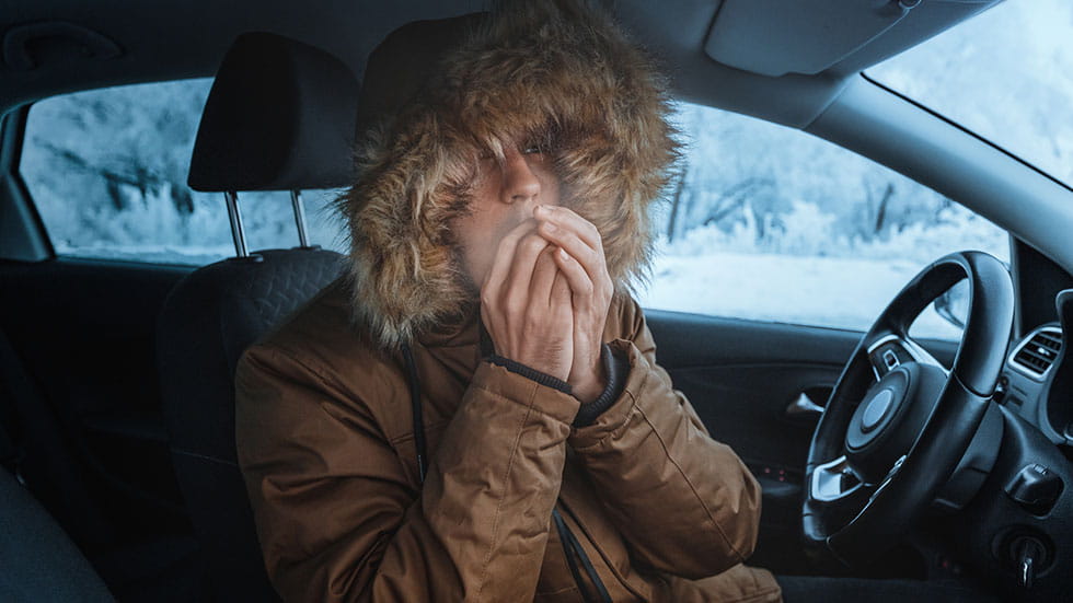 Cold in the car