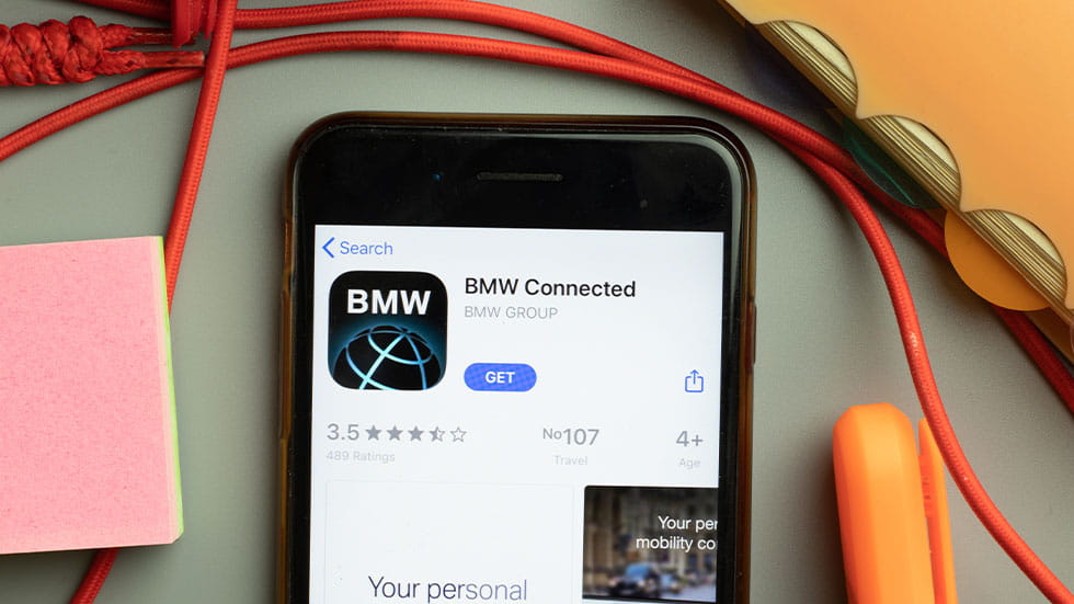 BMW Connect app