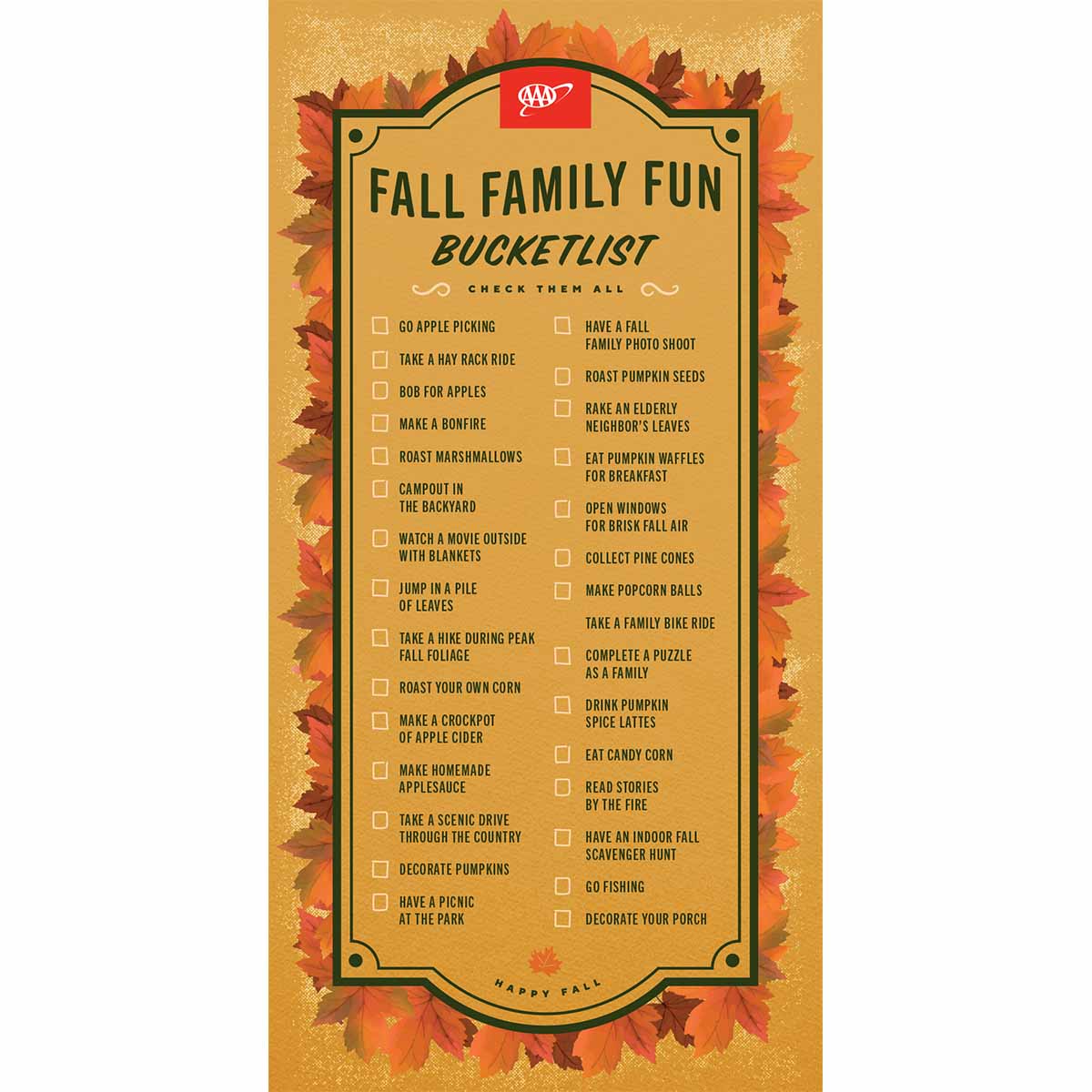 Fall family fun