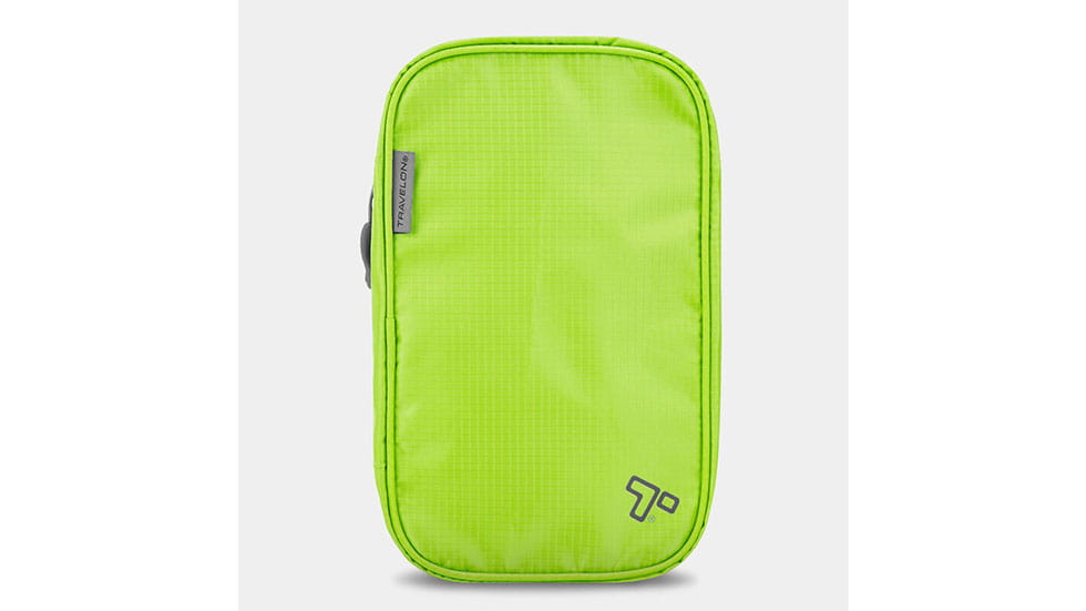 Compact Hanging Toiletry Kit Lime