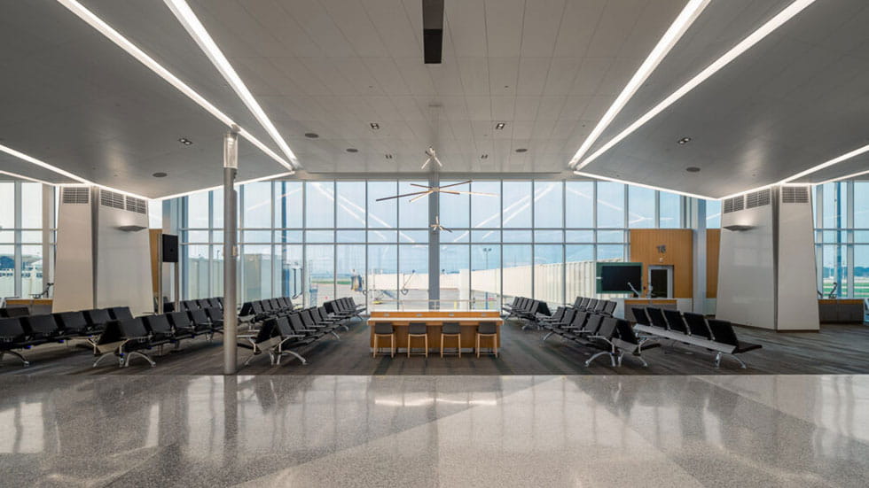 New Concourse at Memphis International Airport Courtesy Memphis International Airport