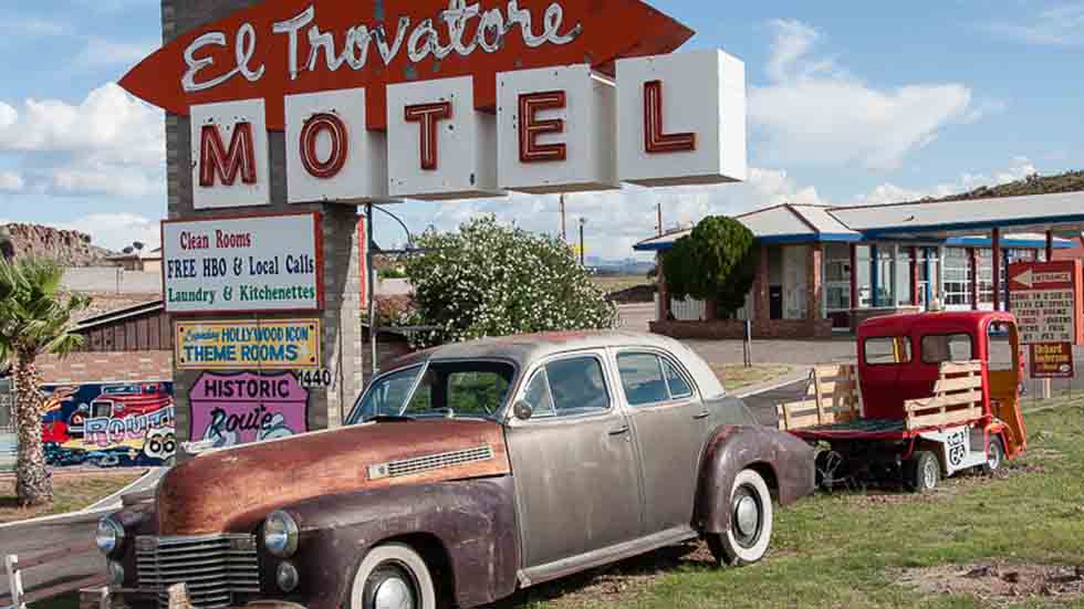 AZ Route 66 El Trovatore Motel on Route 66 in Kingman Photo credit Kim Ulmanis