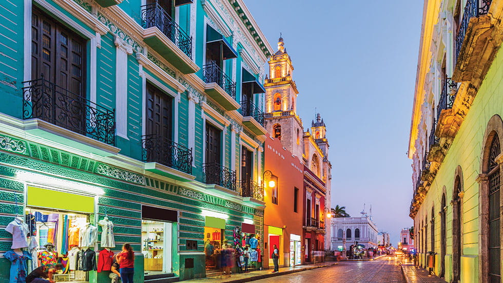 Old Town Mérida. Photo by Scstock/stock.adobe.com