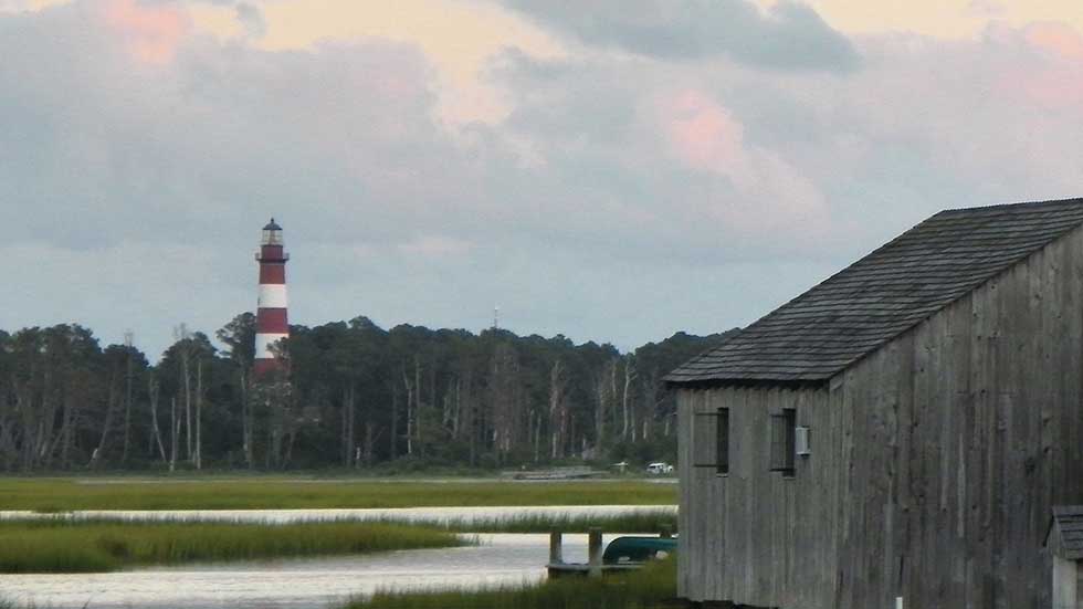 Delmarva VA Assateague Lighthouse is still active Photo credit Chincoteague Chamber of Commerce