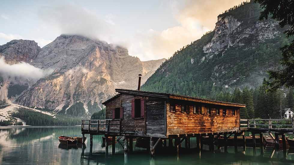 Luca Bravo Cabin on the Water