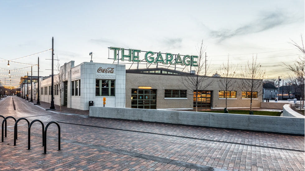 Exterior Building Image of The Garage Food Hall