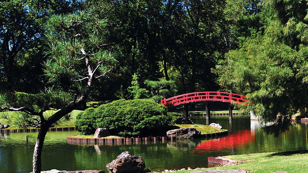 Japanese Garden at the Memphis Botanic Garden