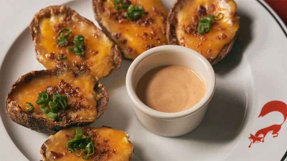 potato skins from the fox lounge in south miami