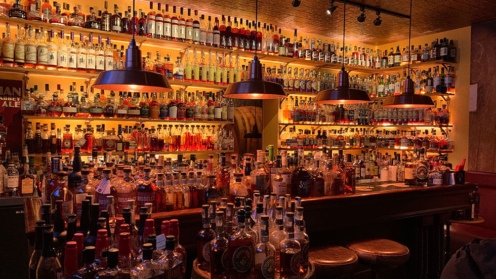 Prohibition Bourbon Bar. Photo by Rich Warren