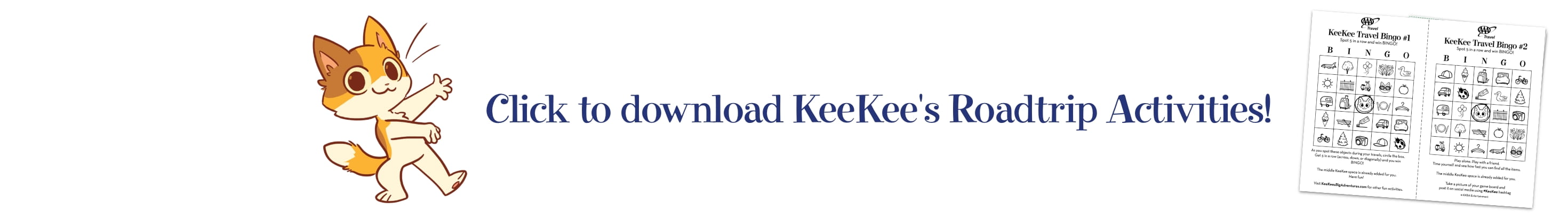 KeeKee's Corner Link to Download Road Trip Games