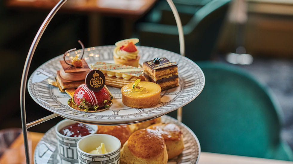 Pastries celebrate the Royal Albert Hall’s rich musical heritage. Photo courtesy of Royal Albert Hall
