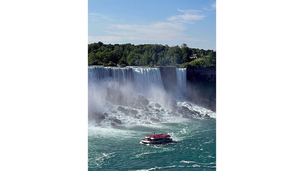 A day trip to Niagara Falls is a much-anticipated excursion. Photo by Terri Colby