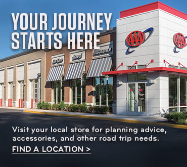 Visit your local storoe for planning advice, acessories, and other road trip needs. Find a location.