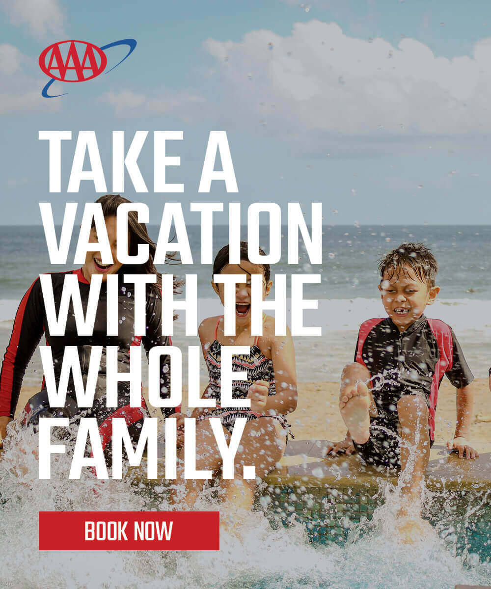 Take a vacation with the whole family. Book now